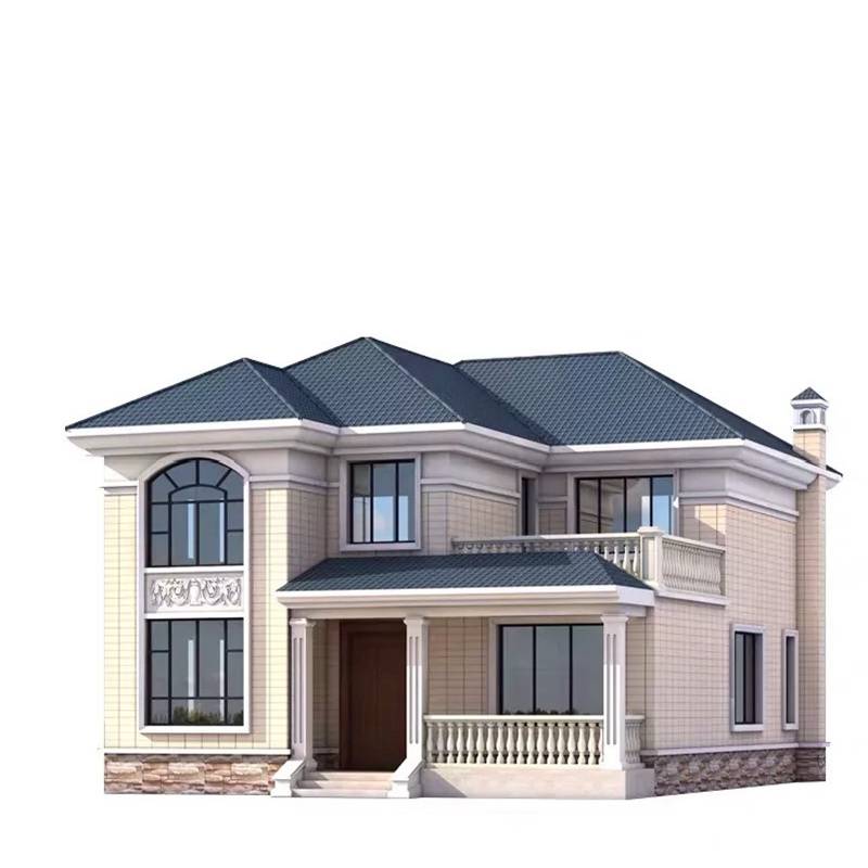 石家莊藁城 裝配式鋼結(jié)構(gòu)自保溫節(jié)能別墅，引領(lǐng)農(nóng)村住房新潮流